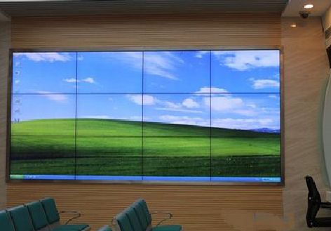 南充液晶拼接屏的另类用法。